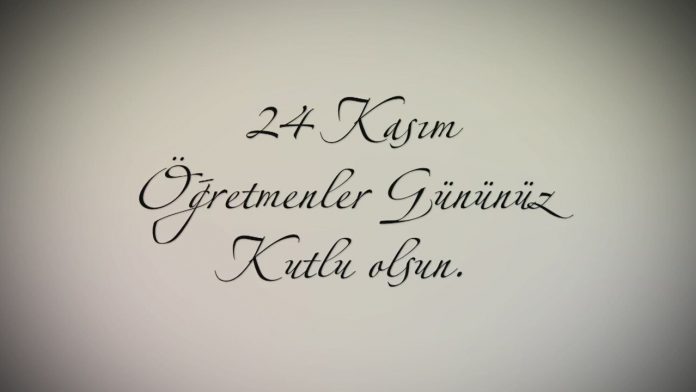 24 Kasım Öğretmenler Günü Şiirleri