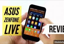 Asus Zenfone Live Format Atmak