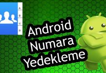 Android Numara Yedekleme Nasıl Yapılır