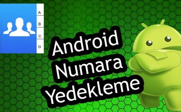 Android Numara Yedekleme Nasıl Yapılır