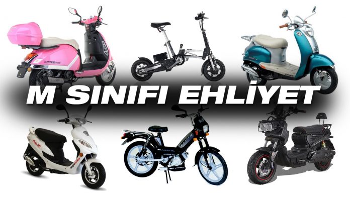 b ehliyetle sürülen motorlar