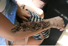 Hint kınası ile dövme nasıl yapılır