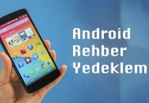 Android Rehber Yedekleme Uygulamaları