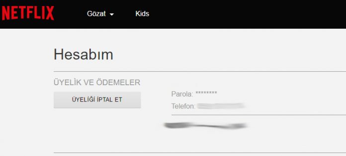 Netflix�i Nasıl İptal Edebilirim
