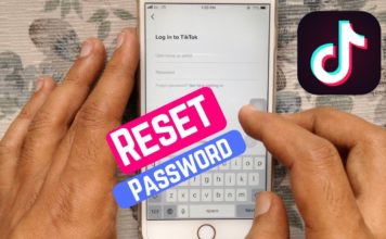 TikTok Şifre Değiştirme