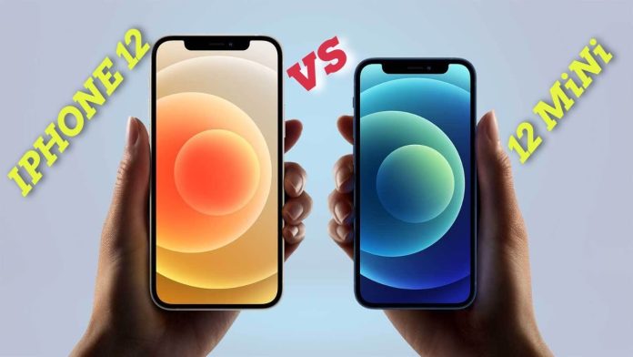 12-12-mini-karsilsatirma iphone 12 ve iphone 12 mini karşılaştırma