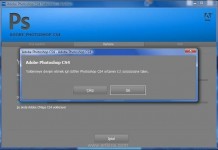 Yüklemeye Devam Etmek İçin Lütfen Photoshop Cs4 Ortamını C:\ Sürücüsüne Takın